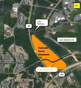 Parkside Town Commons Map