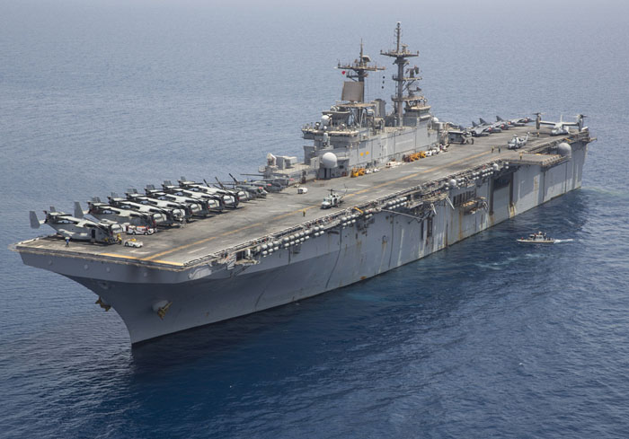 USS Kearsarge (Navy pic)