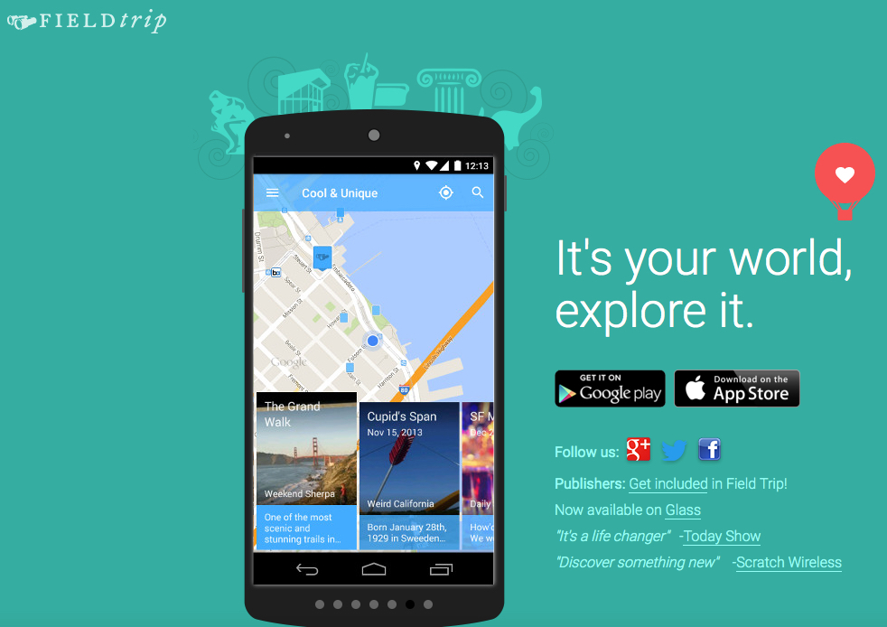 Google's Field Trip App